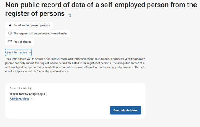 Non-public record of data of a self-employed person from the register of persons.png